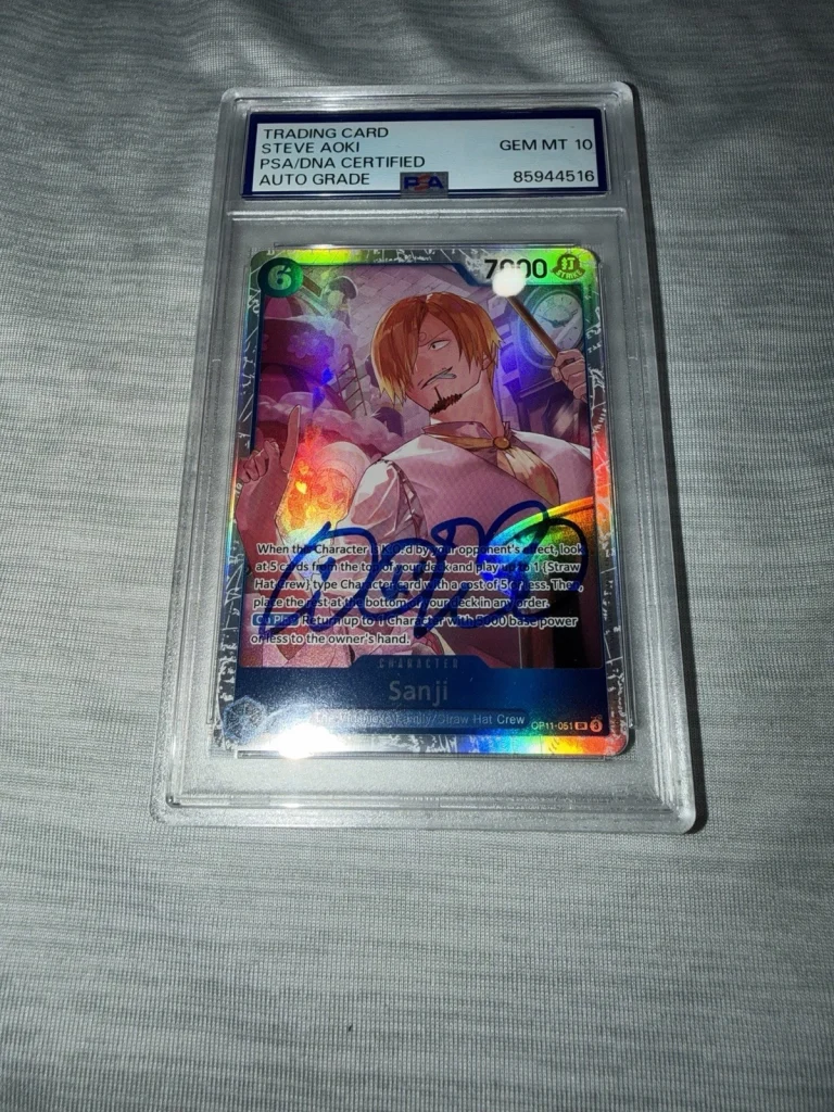 Steve Aoki Signed Sanji (OP11-051) 