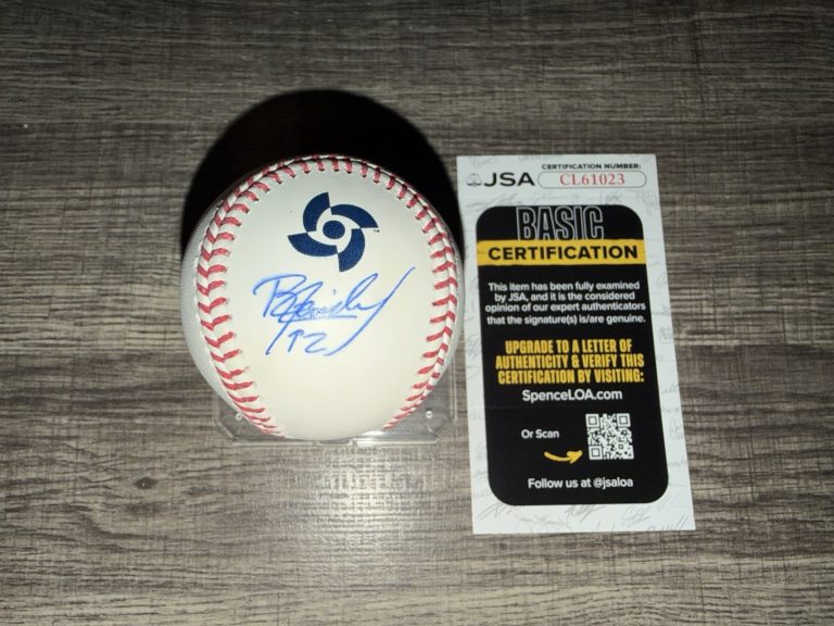 Raidel Martinez Signed Official 2026 World Baseball Classic Baseball Cuba JSA