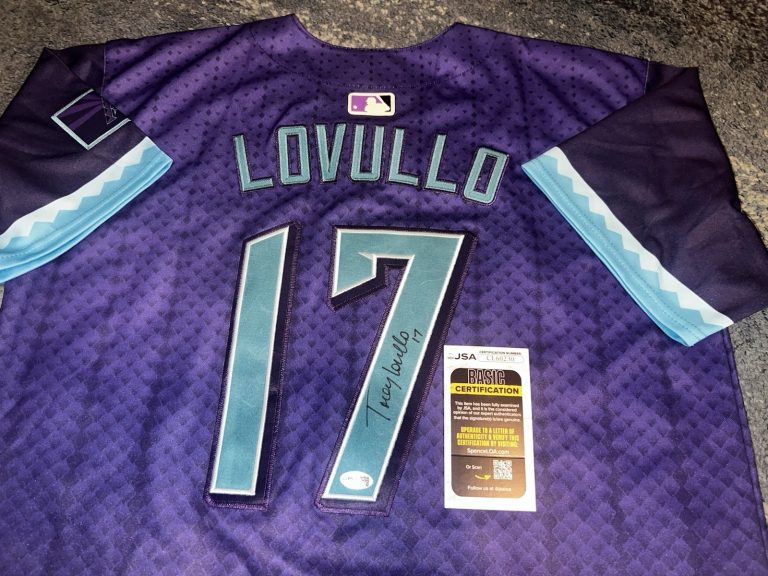 Torey Lovullo Signed Arizona Diamondbacks Jersey Manager JSA Auth