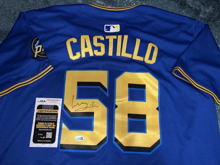 Luis Castillo Signed Seattle Mariners Jersey Superstar Ace JSA Auth