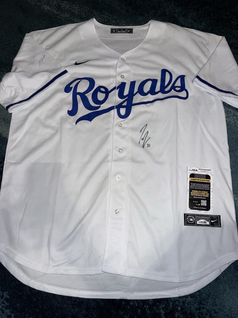 Kris Bubic Signed Kansas City Royals Jersey Superstar Ace JSA Auth