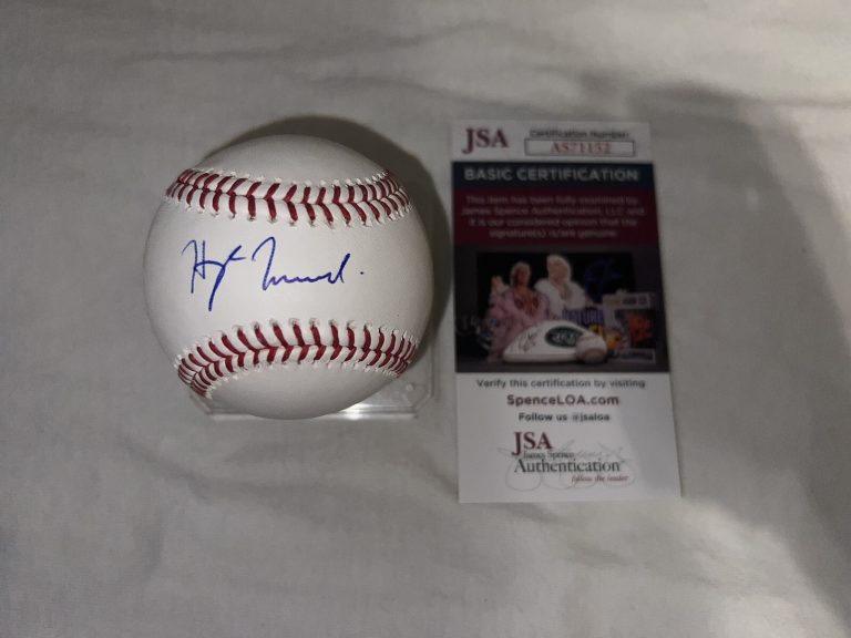 Hayden Wesneski Signed Official Major League Baseball Chicago Cubs Star JSA