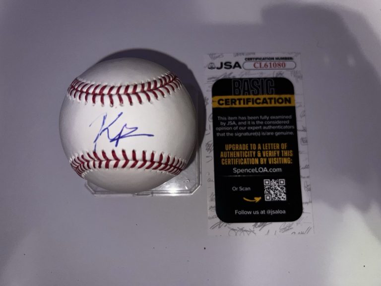 Kevin Alcantara Signed Official Major League Baseball Chicago Cubs Legend JSA