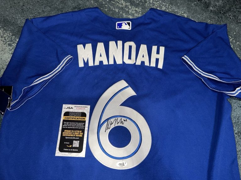 Alek Manoah Signed Toronto Blue Jays Jersey Superstar Ace JSA Auth