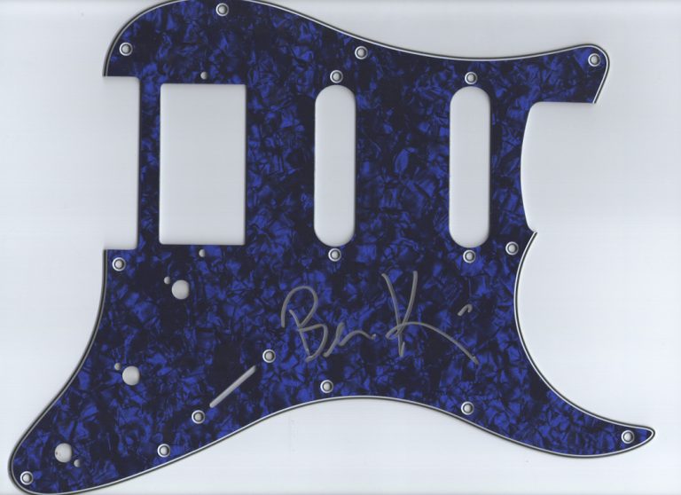 Ben Kweller *Wasted And Ready* Signed Auto Electric Pick Guard for Guitar COA