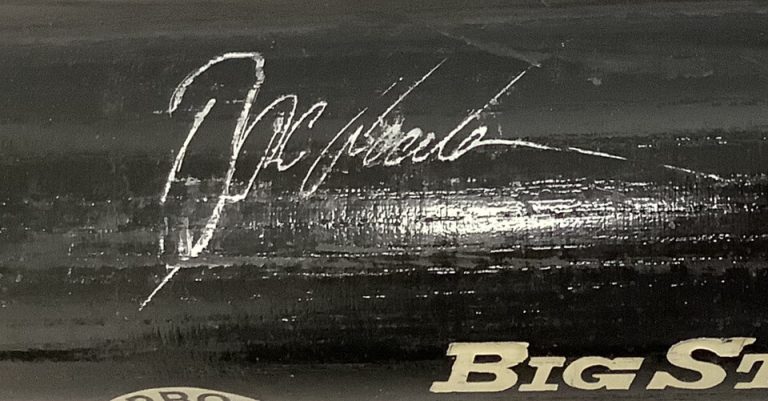 Doc Gooden Signed Game Issued Baseball Bat Rawlings Auto NY Mets NY Yankees JSA