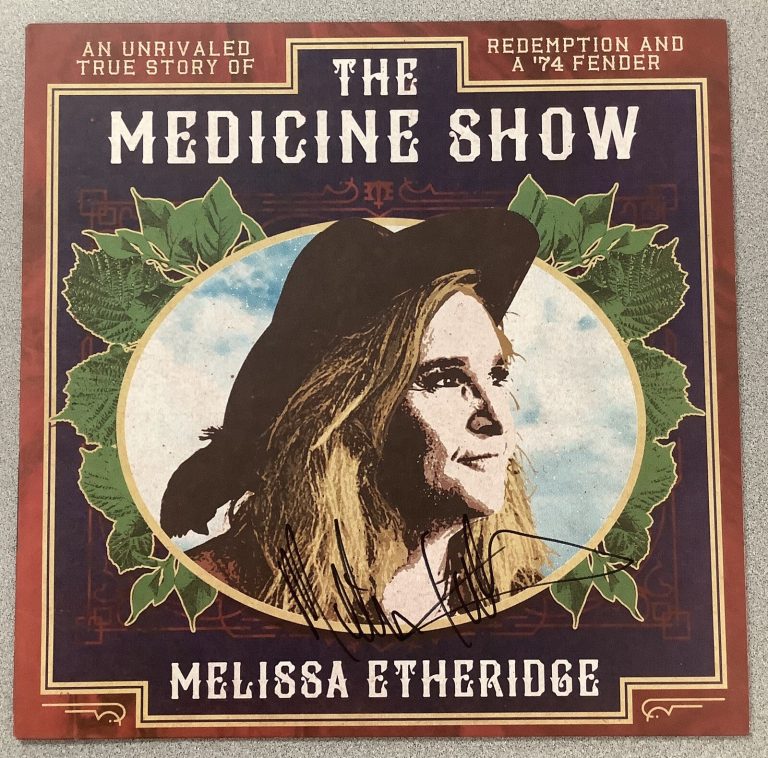 Melissa Etheridge Signed Album The Medicine Show Autograph Vinyl Music Rock JSA