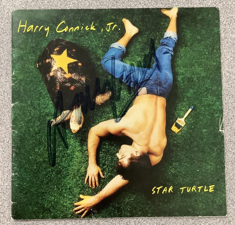 Harry Connick Jr Signed CD Jacket Star Turtle Autograph Music Album Singer JSA