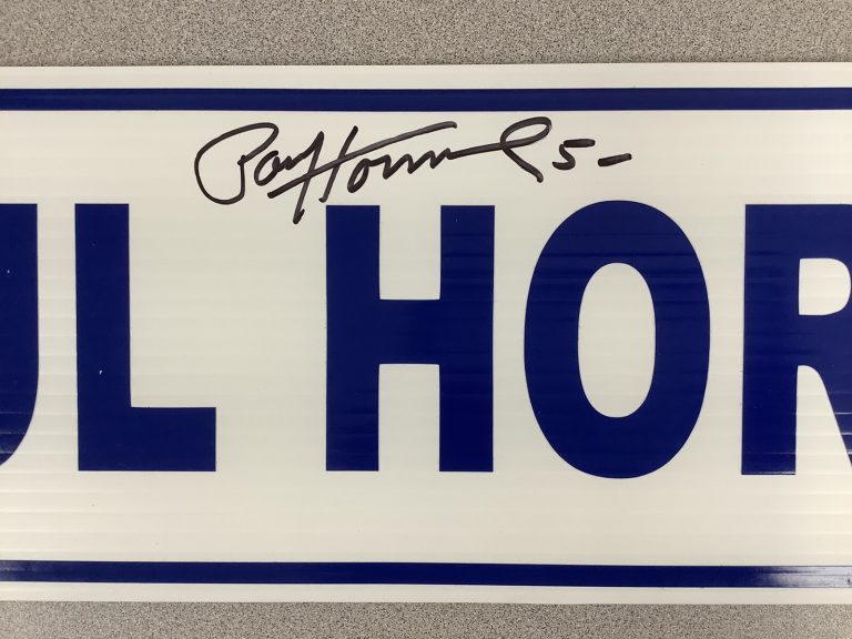 Paul Hornung Signed Event Sign Autograph Heisman Notre Dame GB Packers JSA