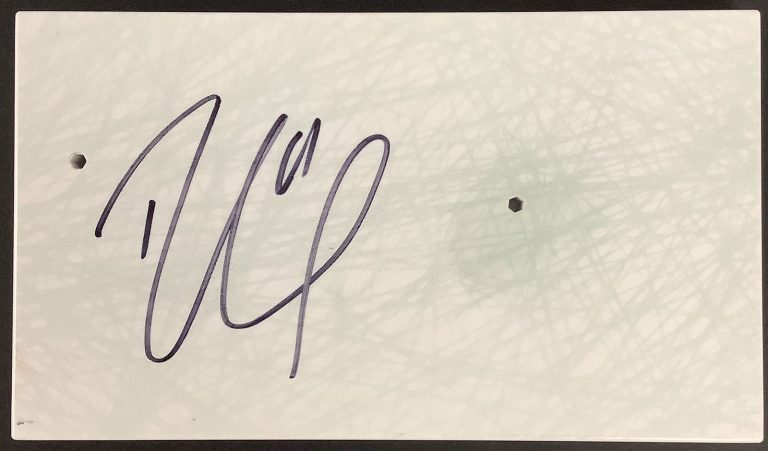 Rick Nash Signed Dragon Imports NY Rangers Figurine Base Hockey Autograph JSA
