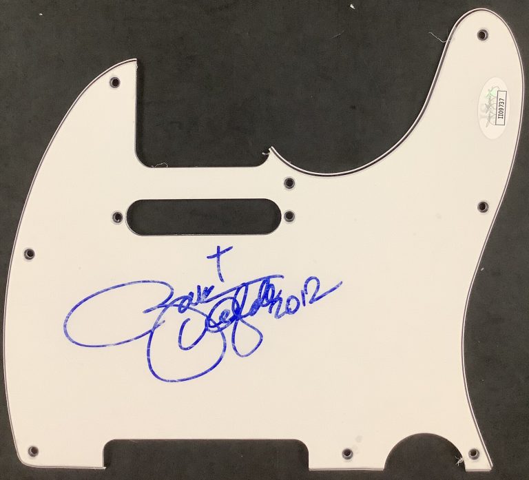 Zakk Wylde Signed Guitar Pickguard Ozzy Guitarist Black Label Society Auto JSA 1
