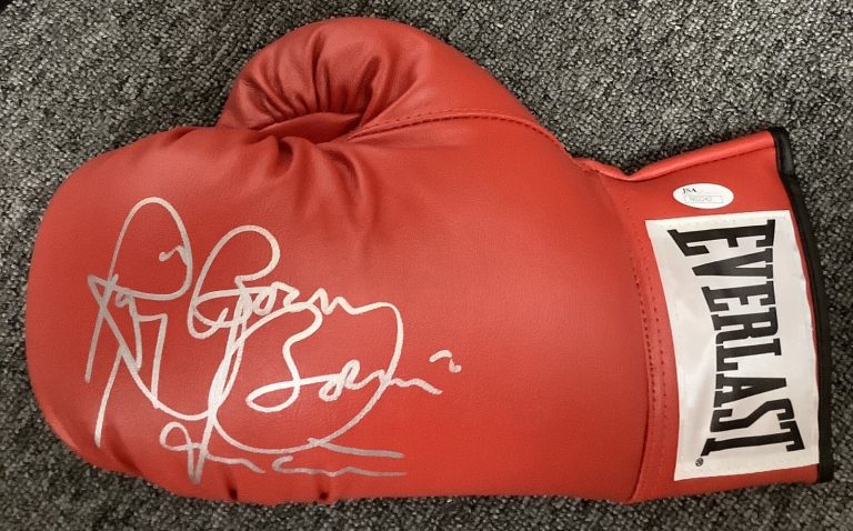 Ray Boom Boom Mancini Signed Boxing Glove Everlast Autograph Lightweight HOF JSA