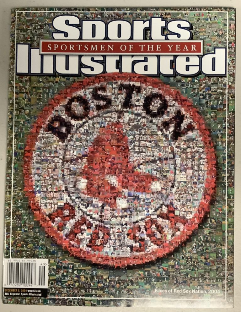 Boston Red Sox Sports Illustrated Magazine 12/6/2004 No Label SOY Martinez Ortiz