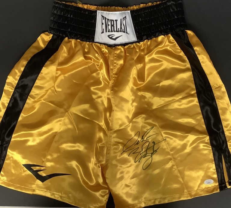 Deontay Wilder Signed Trunks Everlast Boxing Champion Autograph v Tyson Fury JSA