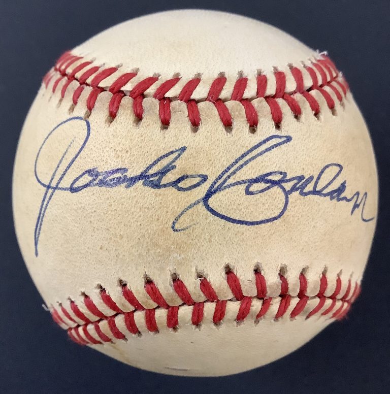 Jocko Conlan Signed Baseball Rawlings CHI White Sox Autograph Umpire HOF JSA 2