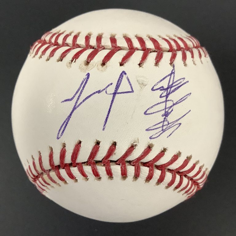 Hideki Irabu Signed Baseball Bud Selig Montreal Expos Yankees Autograph WSC JSA