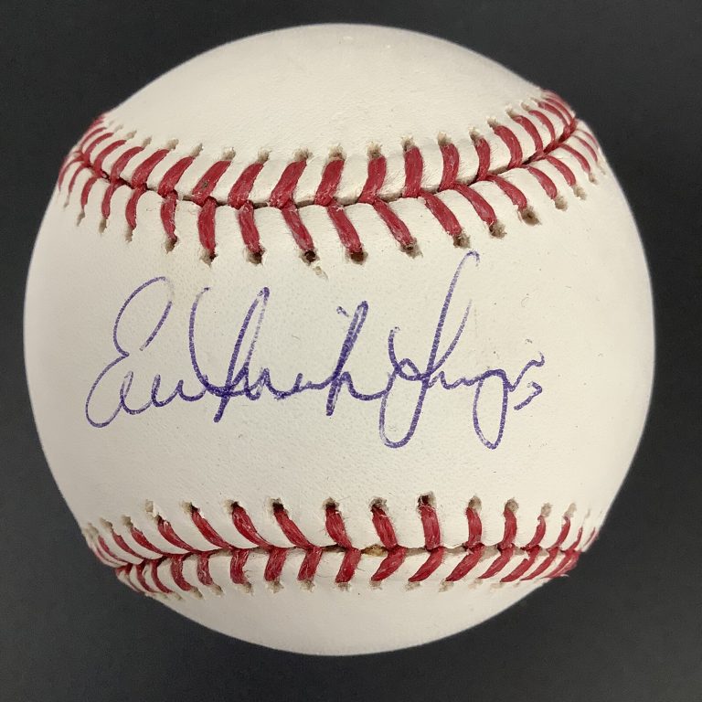 Evan Michael Longoria Signed Baseball Selig Rays Giants Full Name Autograph JSA
