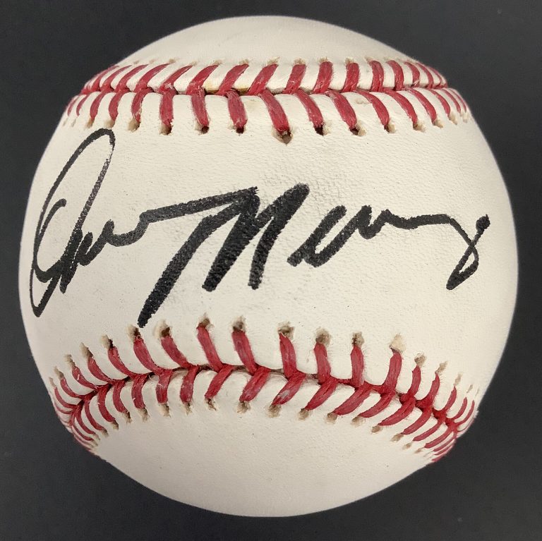 Omar Minaya Signed Baseball Selig NY Mets Montreal Expos Manager Autograph JSA