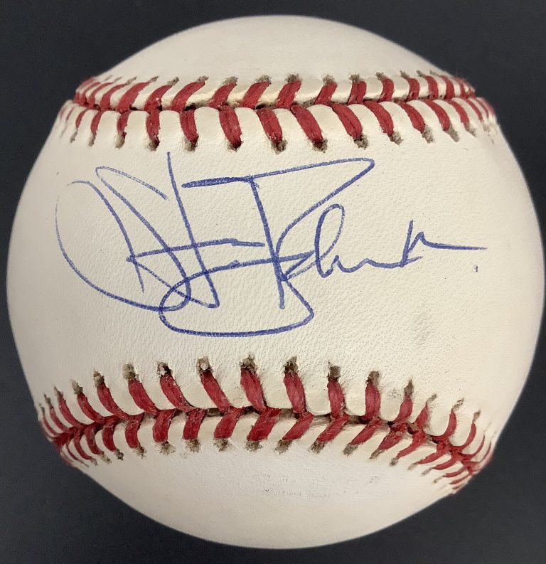 Stan Bahnsen Signed Baseball Gene Budig NY Yankees White Sox Autograph ROY JSA