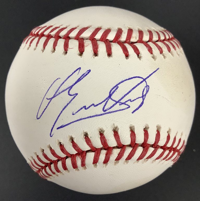 Eduardo Nunez Signed Baseball Selig NY Yankee Boston Red Sox Autograph WSC JSA 1