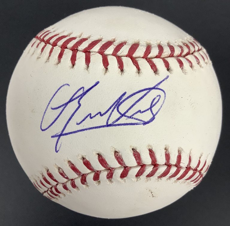 Eduardo Nunez Signed Baseball Selig NY Yankee Boston Red Sox Autograph WSC JSA 3