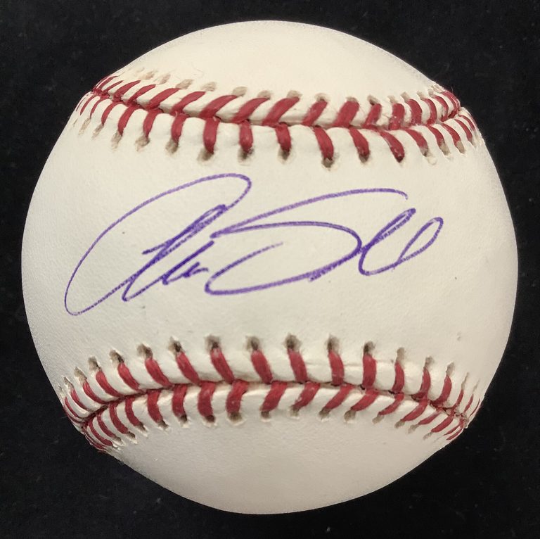 Aaron Small Signed Baseball Bud Selig New York Yankees Autograph Steiner Holo 2