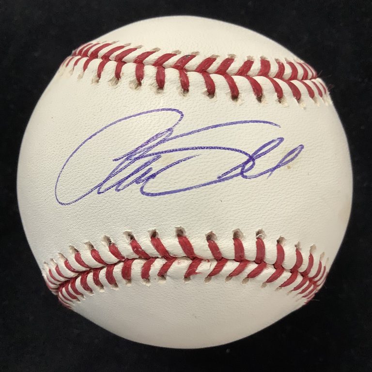 Aaron Small Signed Baseball Bud Selig New York Yankees Autograph Steiner Holo 3