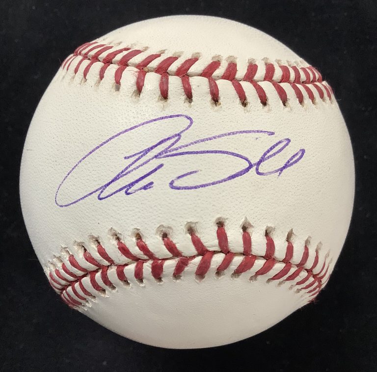 Aaron Small Signed Baseball Bud Selig New York Yankees Autograph Steiner Holo 4