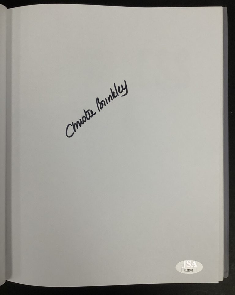 Christie Brinkley Signed Book Timeless Beauty HCB Model Actress Autograph JSA