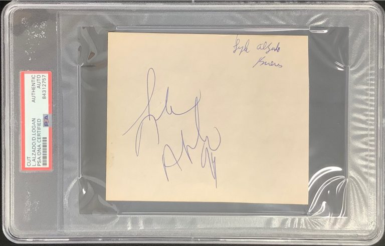 Lyle Alzado Signed Cut Album Page Football LA Raiders Nation Autograph PSA/DNA