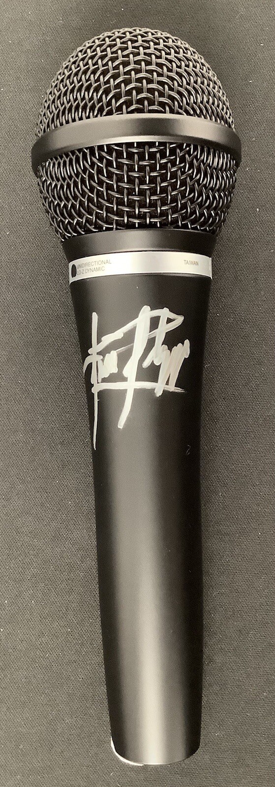 Scott Stapp Signed Microphone Creed Lead Singer Rock Music Higher Autograph JSA