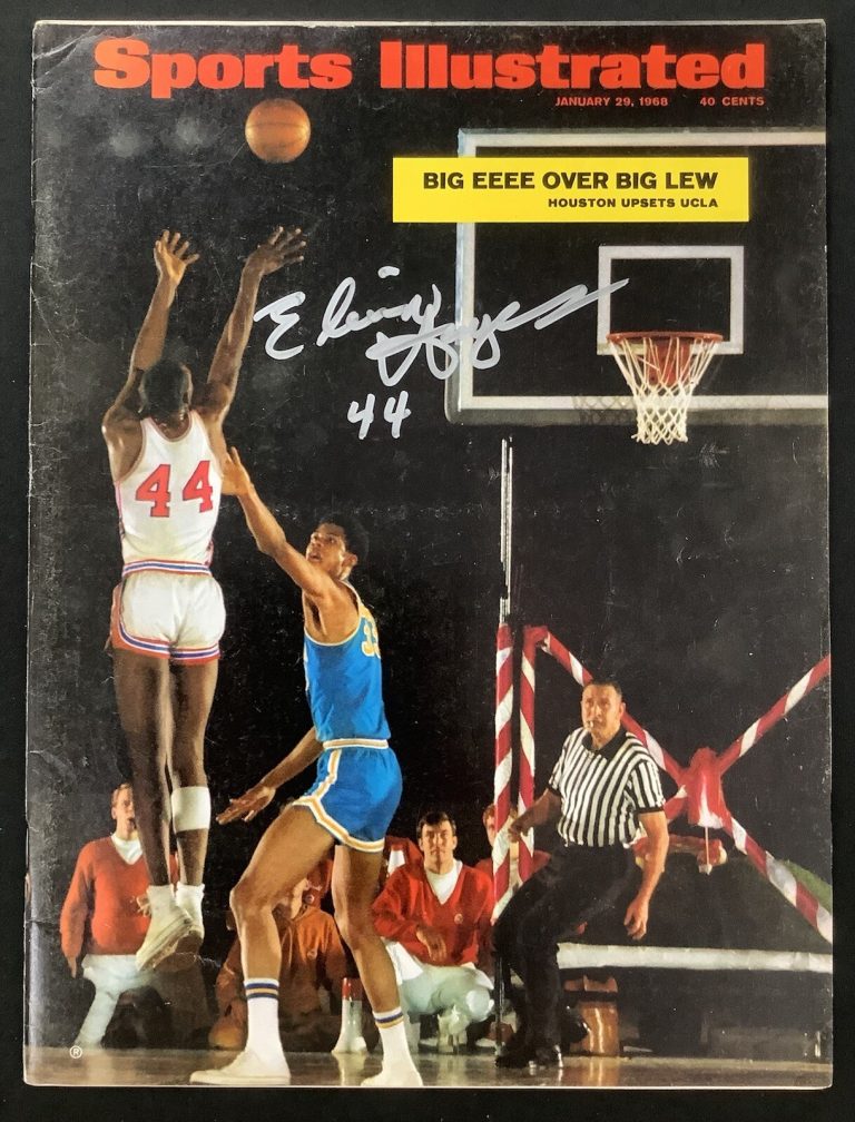 Elvin Hayes Signed Sports Illustrated Mag 1/29/68 No Label Bullets Autograph JSA