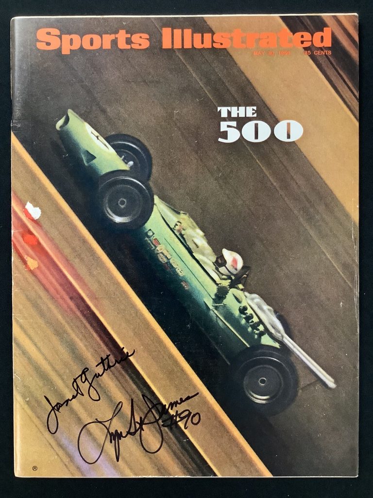Janet Guthrie Signed Sports Illustrated 5/30/66 NoLabel Lyn StJames Auto 500 JSA