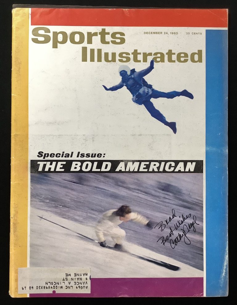 Cathy Nagel Signed Sports Illustrated 12/24/62 Teen Skiing Champ Autograph TPG