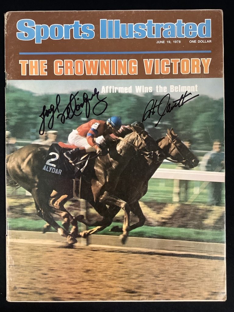 Steve Cauthen Signed Sports Illustrated 6/19/78 NoLabel Derby Velasquez Auto JSA