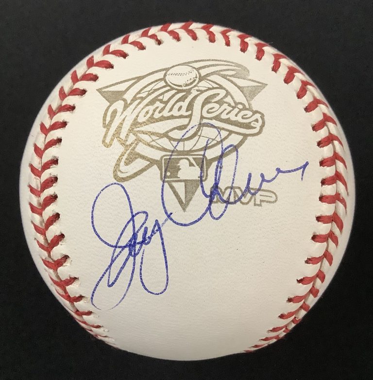 Jerry Coleman Signed Baseball 2000 World Series New York Yankees Autograph JSA