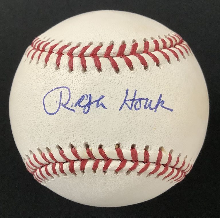 Ralph Houk Signed Baseball OML Selig New York Yankees Tigers Autograph WSC JSA