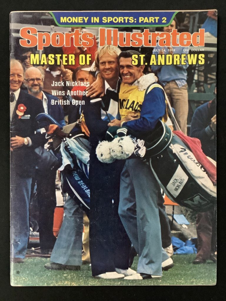 Jack Nicklaus Sports Illustrated Magazine 7/24/78 Golf PGA Tour Masters US Open