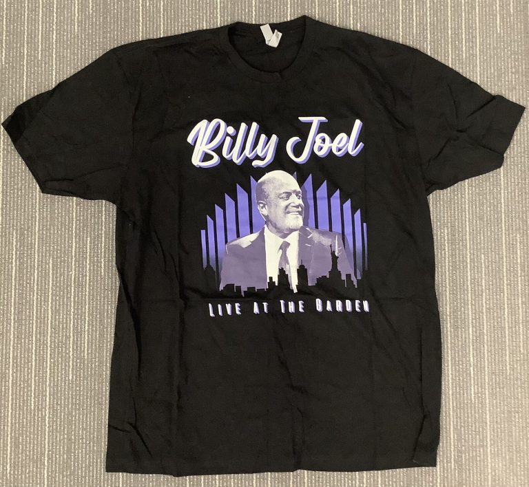 Billy Joel T Shirt Madison Square Garden 2021 MSG Ticket XL Piano NWT SO