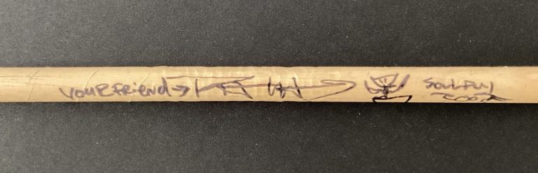 Roy Mayorga Signed Drumstick Vic Firth Stone Sour Soulfly Auto Concert Used TPG