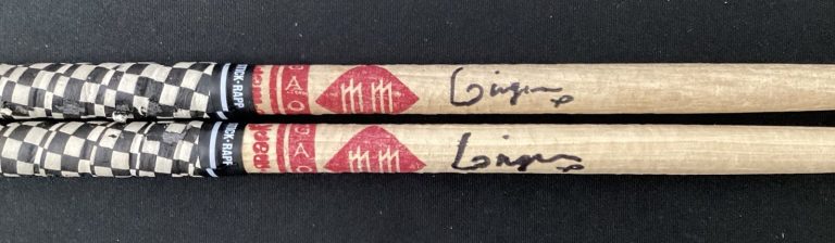 ProMark Drumstick Pair Marilyn Manson Ginger Fish Sig Model Concert Used w Case