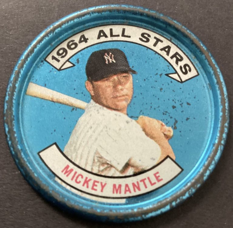 Mickey Mantle 1964 All Stars Topps Baseball Coin #131 New York Yankees HOF WSC 2