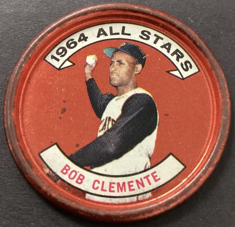 Bob Clemente 1964 All Stars Topps Baseball Coin #150 Pitts Pirates HOF WSC 1