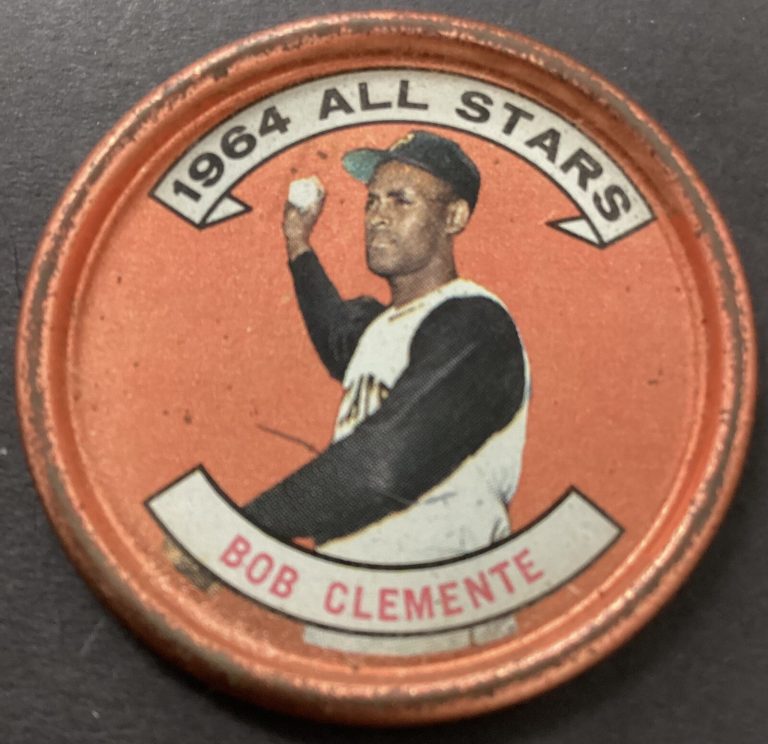 Bob Clemente 1964 All Stars Topps Baseball Coin #150 Pitts Pirates HOF WSC 2