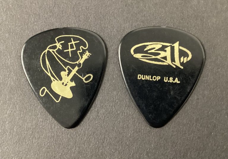 311 Three Eleven Guitar Pick Dunlop 311 Tim Mahoney Custom Concert Sig Model