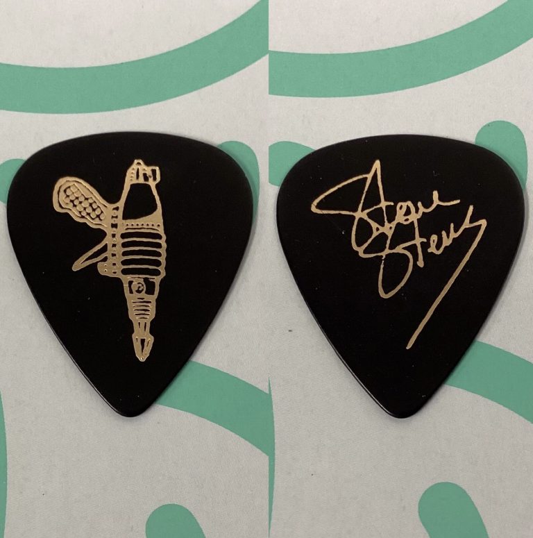 Billy Idol Guitar Pick Steve Stevens Custom Sig Model Ray Gun 93 Cyber Punk Tour