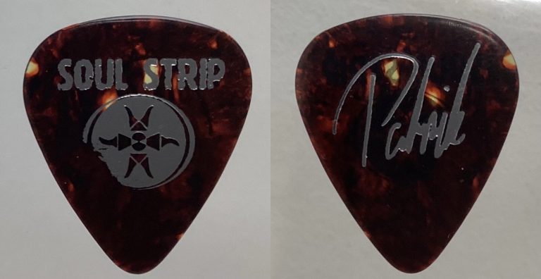 Soul Strip Guitar Pick Faux Tortoise Patrick Custom Stage Model Early 00’s Tour