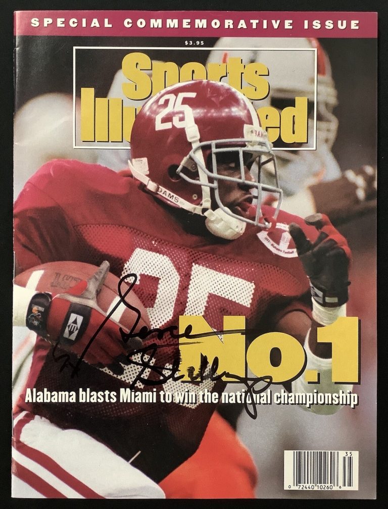 Gene Stallings Signed Sports Illustrated 1993 Special Issue No Label Auto JSA