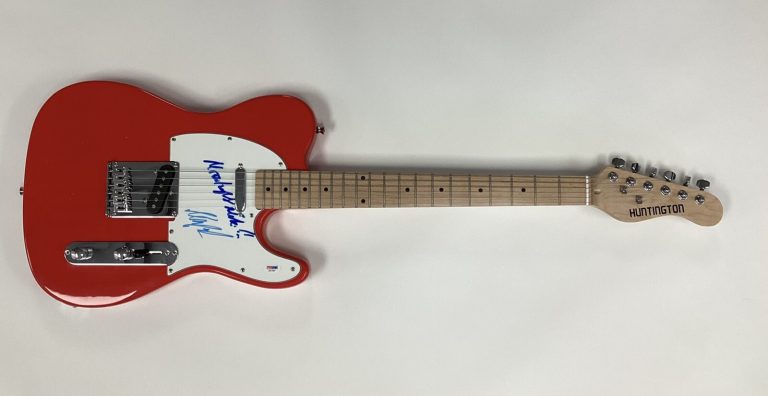 Mick Taylor Signed Guitar Rolling Stones Guitar Autograph Let It Bleed PSA/DNA