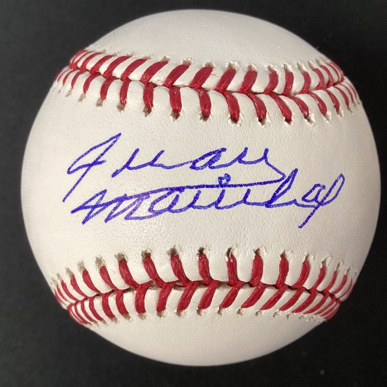 Juan Marichal Signed Baseball Rob RDM San Francisco Giants Autograph HOF PSA/DNA